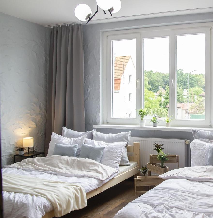 Apartament Plaza Zachodnia - 400 M Do Morza Kolobrzeg Bagian luar foto